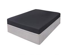 Dreamscene Lit Double King Size Super King Charcoal Black