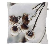 Dutch Decor Coussin Mirales 45x45 cm Gris Clair - Coussins Déco - Oreiller Décoratif - Déhoussable - Zippé