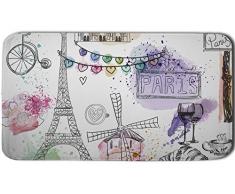 Stilia Naturcare Paris Tapis rectangulaire Multicolore 40 x 60 cm