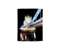 Spot Light Lampe murale LED Town de verre, 32Â x 38,5Â cm, Impression 3Â SP de 1802140