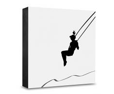 COGNOSCO HG-SI06 Bloc de Feuilles de Bois pour photophores 15 x 15 cm