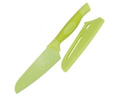 Stellar Couteau Santoku 14Â cm, Acier Inoxydable, Vert, 8.2 x 31.1 x 2.7 cm