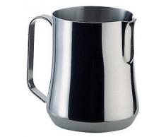 Motta 8007986055101 Pichet Ã Lait moussant, Acier, Silber, 13,4 x 12,8 x 10,4 cm