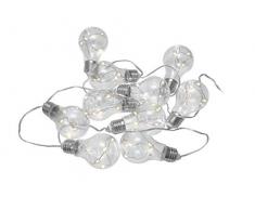 Eurolite Guirlande lumineuse LED Pal 10 alimentée par piles Multicolore