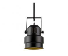 Leitmotiv LM1557 Lampe à Suspension, Fer, 40 W, Noir