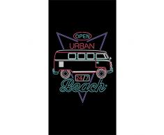 Urban Beach 24/17,8Â cm Serviette de Plage, Noir