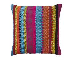 Dutch Decor Turbigo â Coussin, 45x45 cm, Fuchsia