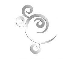 Asir Group LLC 234DSR1106 oA0000016015 Autocollant de Miroir (Argent)