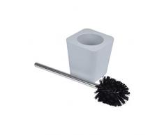 Bain 68727 Brosse WC Plastique Effet Soft Touch Vitamine Gris Clair, ABS, Taille Unique