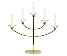 Star 148-00 Tilpi Chandelier 5 Lumières Métal Or 52 x 54 cm