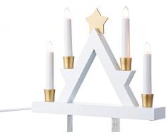 Star 271-32 Julle Bougeoir Ã fenÃªtre, Bois/, E10, Brun, 6.0 x 33.0 x 26.0 cm