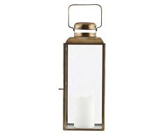 House Doctor Lanterne vintage en laiton plaqué