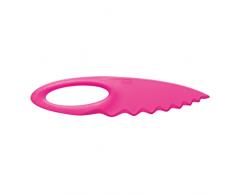 Koziol Couteau Gourmet sahsa l, Couteau Ã Â Pain, Couteau Ã Â tomates, Rose Opaque, 3212584