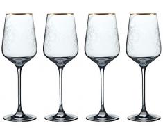 V&A C000469 Verres à vin blanc cristal