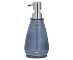 Sealskin Distributeur de Savon, Verre, Bleu, Taille Unique