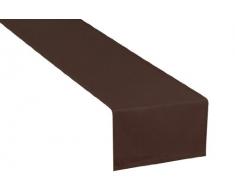 Tom Tailor 575420 T-Dove Chemin de Table Coton Marron 50 x 150 cm