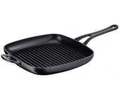 Tefal E21391 Jamie Oliver Poêle à barbecue en fonte de fer