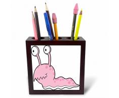 3dRose PH 102370 _ 1 CMJN Calculatrice mathématiques Geek rétro Graphic Cartoon-Tile Porte-Stylo, 12,7 cm