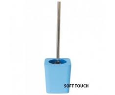 MSV 140712 Monaco Brosse WC Bleu 11,5 x 11,5 x 39 cm