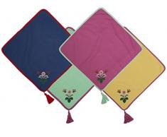 Katie Alice Festival Folk Serviettes de Table, Multicolore, 4Â piÃ¨ces