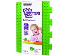 Abeba PM103003A Enfant Base Tapis Twin en Vert, Plastique, 45x35x25 cm