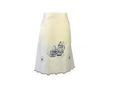 Bellanda 2913â66Â x 86Â HS moitiÃ© Tablier, Polyester, Blanc, 86Â x 66Â x 0,5Â cm