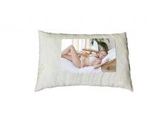 Nicoflex Acquapur Oreiller, acuqapur/Chenille/Coton, Blanc, 76Â x 47Â x 17Â cm