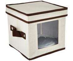 Villacera Bol Ã dessert ou plaque Coffre Peut contenir stockages de 20,3Â cm les bols Assiettes par Villacera