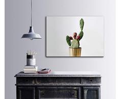 Bonamaison DÃ©coration Murale Impression sur Toile, Dimensions: 100 x 70 Cm - ConÃ§u et fabriquÃ© en Turquie