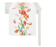 Apelt Chemin de Table, Polyester de Coton, Rouge, 40Â x 140Â x 0,5Â cm