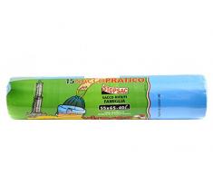 H&H 6064900 Roulette Sac Pratique, parfumé, 55 x 65 mm, Bleu Clair, 55 x 55 x 65 cm