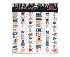Bazzill Basics Paper Lot de liberté Guirlande Multicolore