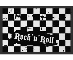 Empire Merchandising 623294Â Ã Carreaux Rock N Roll Paillasson en polypropylÃ¨ne
