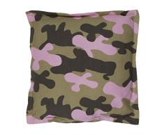 Thedecofactory 442010 Coussin, Polyester, Rose, 40 x 40 x 3 cm