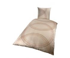 Janine Design 3731/09 Monza Parure de lit en Satin de Coton mako avec Housse de Couette 135 x 200 et 80 x 80 cm