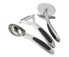 Premier Housewares Roulette Ã Pizza Finition chromÃ©e