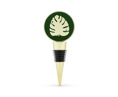 Blush 6269Â Monstera Feuille Bouchon de bouteille, Multicolore