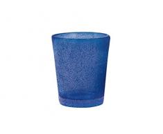 H & H â Jade â Lot de 6 verres à liqueur 5 cl, verre, bleu
