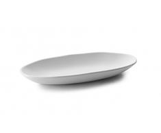 LACOR Plat Rectangulaire MÃ©lamine Blanc 32 x 14 x 4 cm