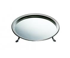 Mepra 20096735 Plateau Rond avec Socles cm 35 Palace