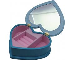 Disney Frozen Lot de 2 boîtes à Bijoux en Bois en Forme de cÅurs pour Armoire, Rangement, décoration, Festival, Articles pour la Maison, Unisexe, Adulte, Multicolore (Multicolore), Unique