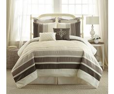 amrapur de Rue de Temple doutre-mer Doudou, Multicolore, King, Lot de 8