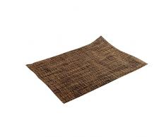 Delys-By-Verceral 513916 Set de Table, Plastique, Marron, 3 x 2,1 x 40,2 cm