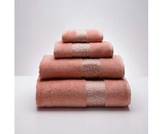 Sancarlos Belat Serviette de Bain Rose 100 x 150 cm