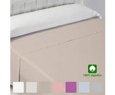 BarcelÃ³ Hogar 03060020815 Drap Plat Basic 100% Coton Beige 180 cm