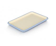 Tala Plat Ã Four Bleu/Ã©cru