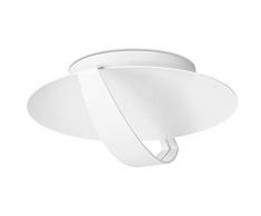 LEDs C4 15-2021-14-14 saturn 1xled 18w Plafonnier led sharp Blanc Mat