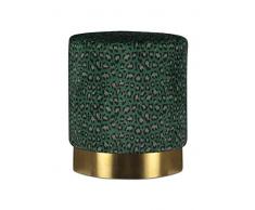 ESSENZA Bory Pouf, Green, 40 cm x 43 cm