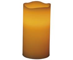 Beco 883.00 Bougie en cire à LED Piles 3 x AAA non incluses Champagne 7,6 x 15,2 cm