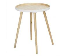 dcasa DCASA Table en Bois Centre Décorations Meubles Stickers Décoration de la Maison Unisexe Adulte, Multicolore (Multicolore), Unique